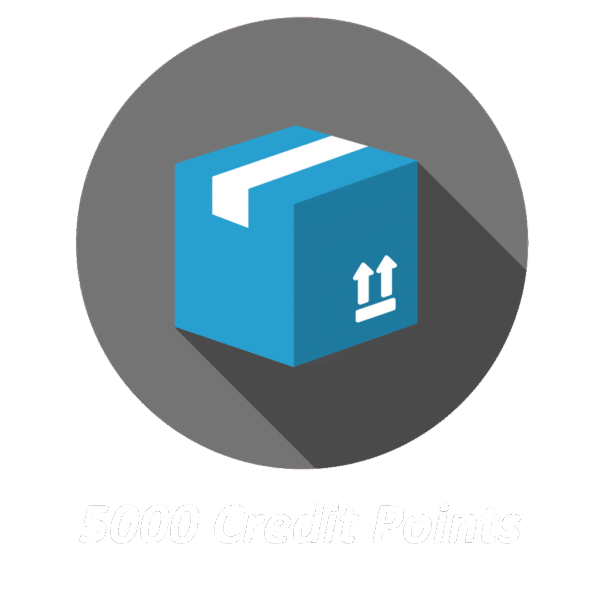 Pack 1 - 5,000 Credit Points