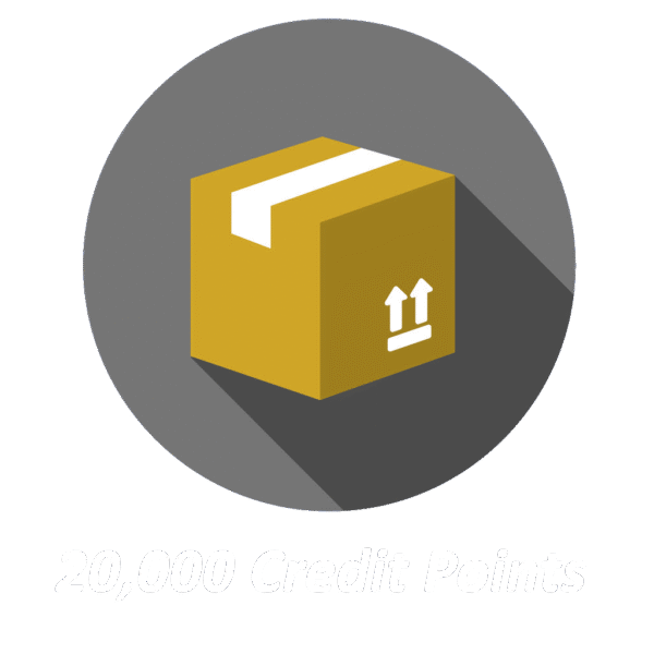 Pack 3 - 20,000 Credit Points